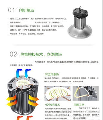 【【低价】 热管 新款 LED工矿灯外壳配件 工矿灯铝外壳套件】价格_厂家_图片 -